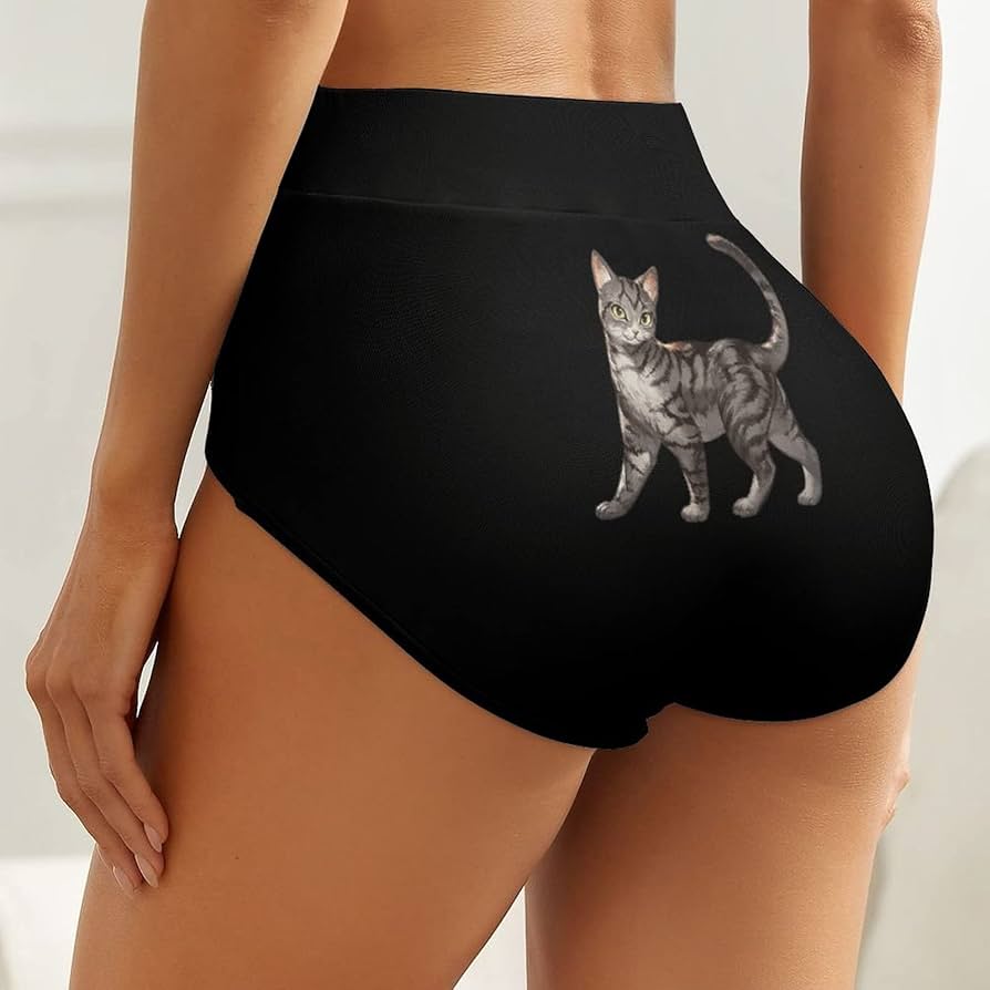 Amazon.co.jp: ショーツ レディース 猫 ネコ柄 パンツ 下着